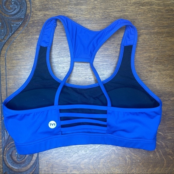 TYR XL Active Reilly Bikini Top Blue​​​ - Picture 7 of 10